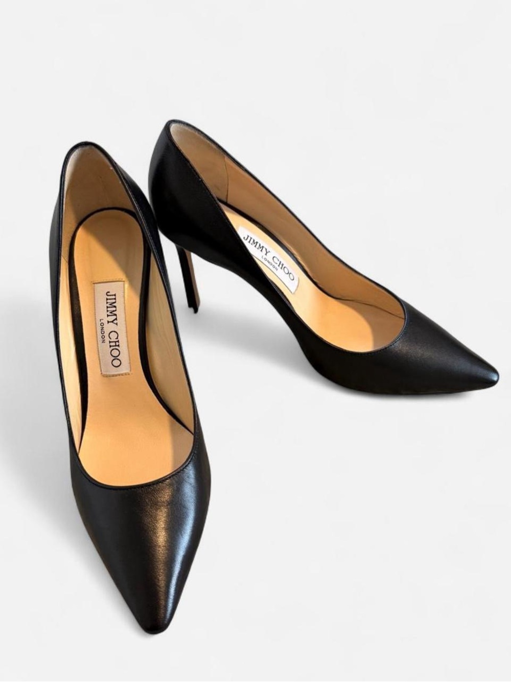 NWOT JIMMY CHOO Romy 85MM Leather Pumps